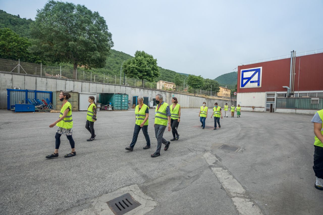 Visit to the FABRIANO paper mill 