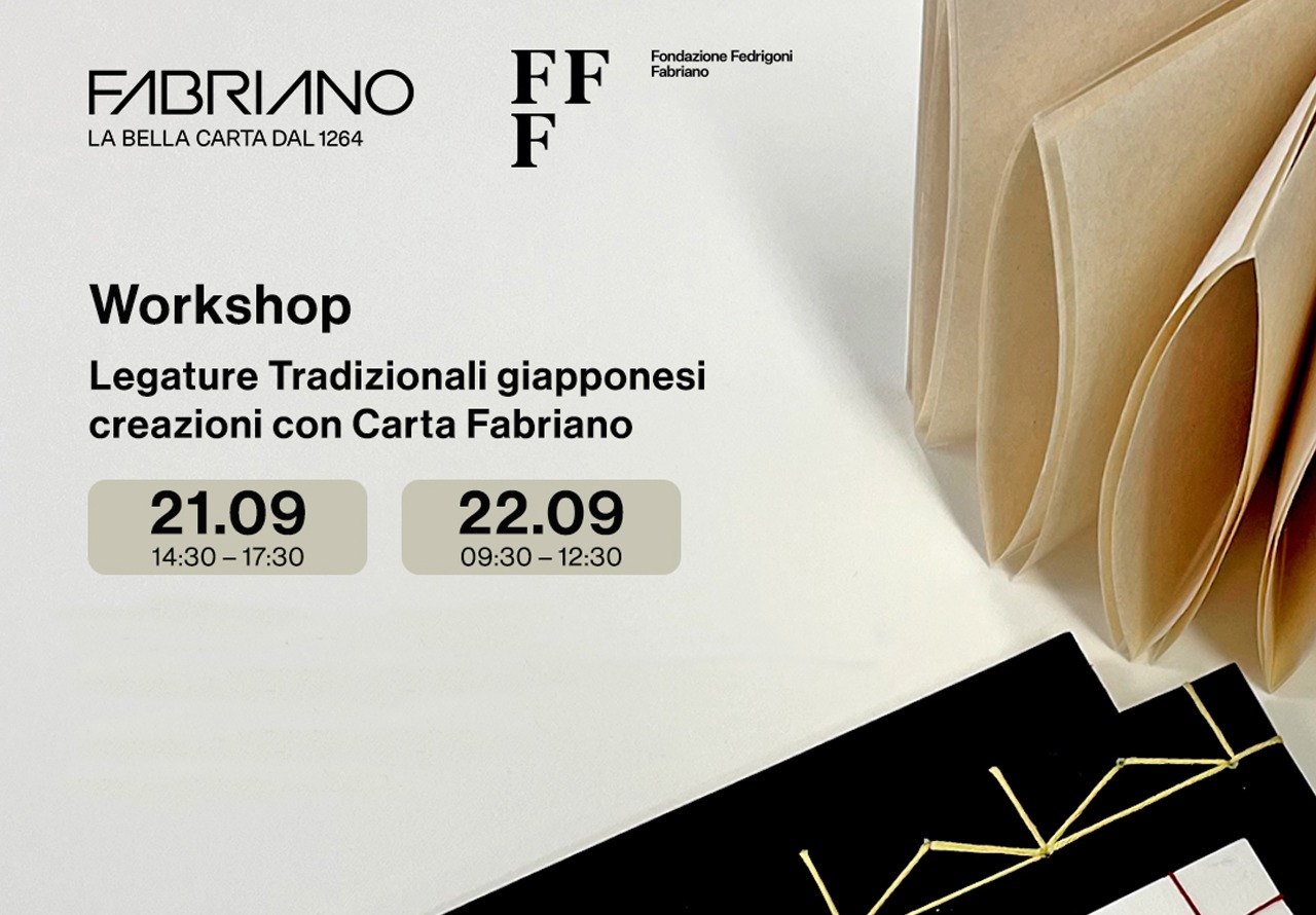 Fabriano. Carta è Cultura | Iscriverti al workshop gratuito promosso dalla FABRIANO!