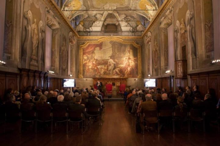 Sala Cenacolo del MUST (Milano) - Celebrazione dei 750 anni della Carta FABRIANO